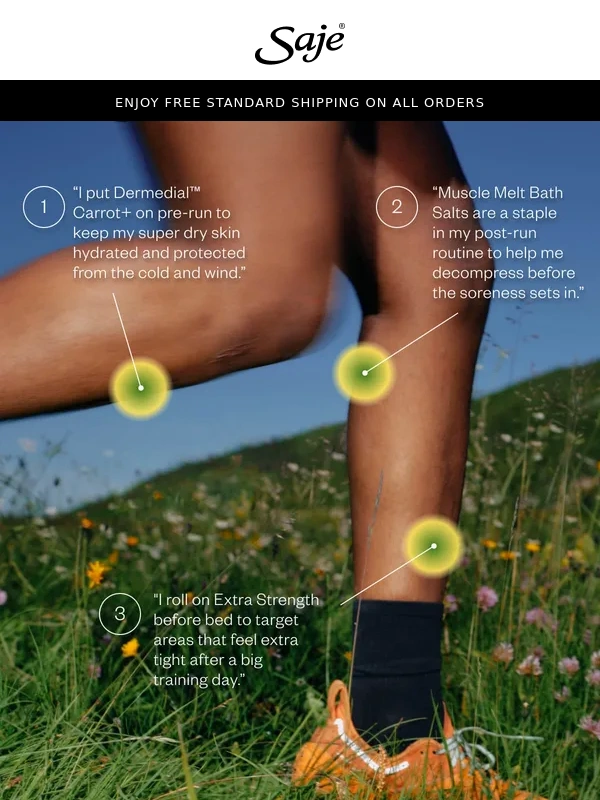 Saje - Post-run recovery tips ?