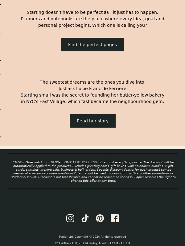 Papier - 3 ways to just start ?
