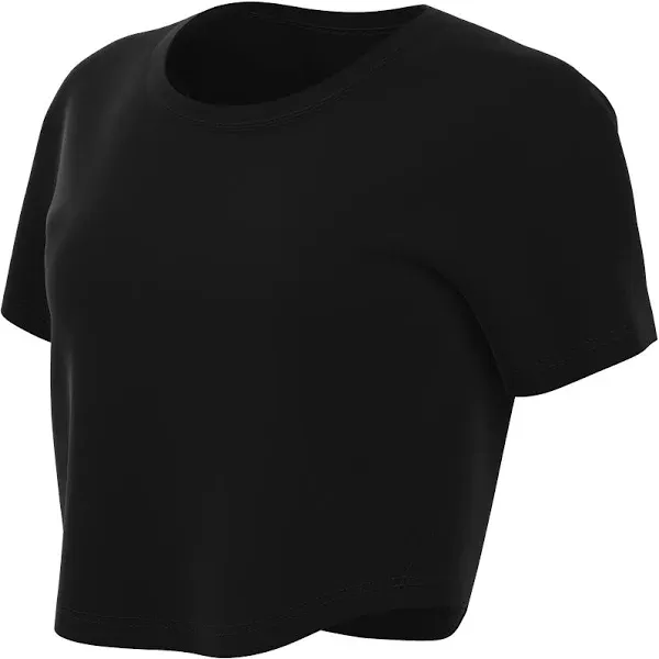 Nike Women's One Fitted Dri-FIT Short Sleeve Cropped Top