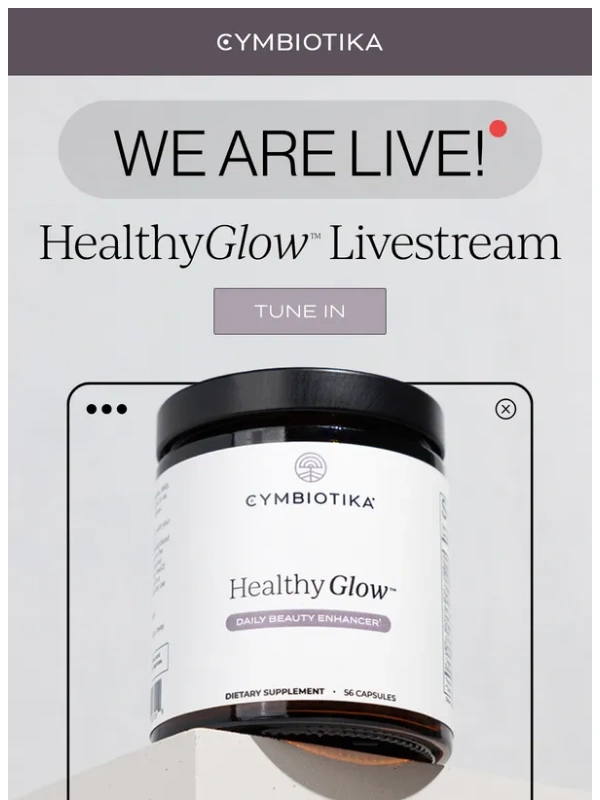 Cymbiotika - LIVE w/ Chervin @ 10am PST! ?️