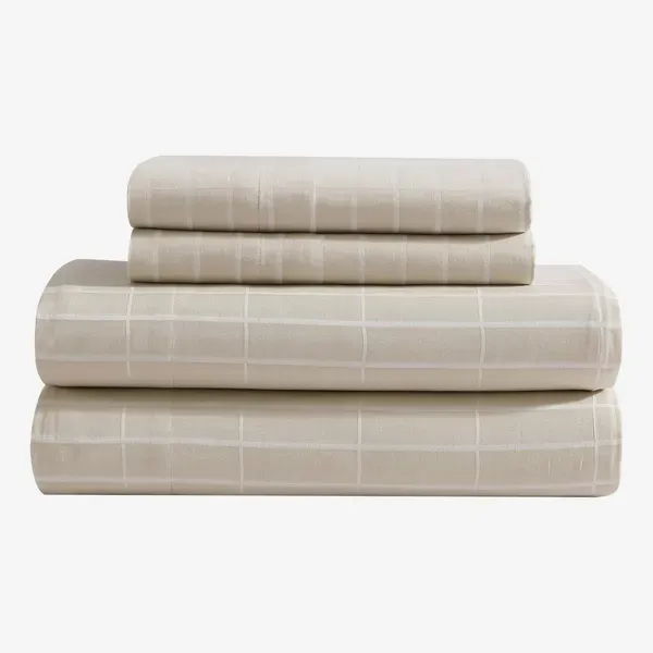 Marimekko Pieni Tiiliskivi Sheet Set - Beige, Queen