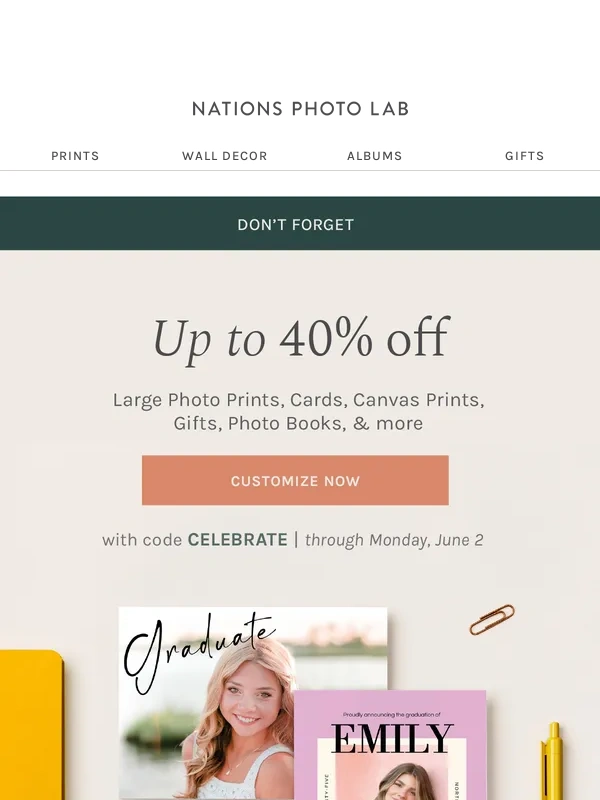 Nations Photo Lab - Your graduation roundup ?