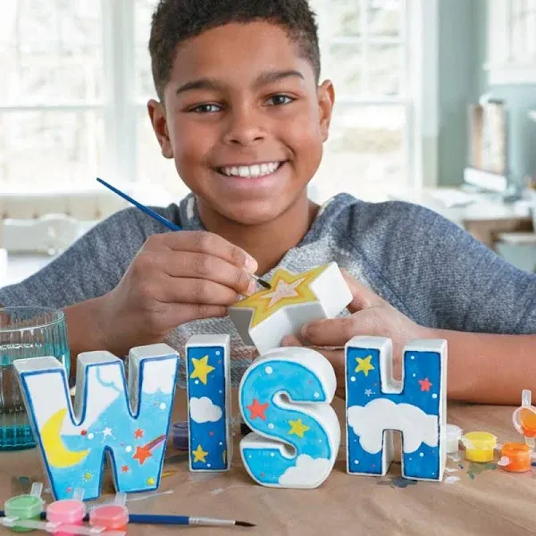 MindWare Paint Your Own Porcelain Expressions Wish