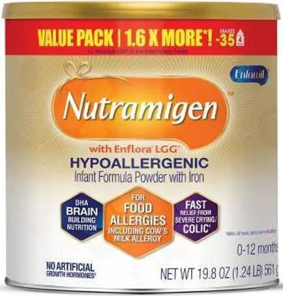 Nutramigen Enflora LGG Infant Formula 12.6 oz. Can Powder 10 Pack