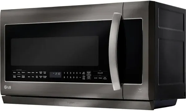 LG 2.2 cu. ft. Black Stainless Over-the-Range Microwave Oven LMHM2237BD