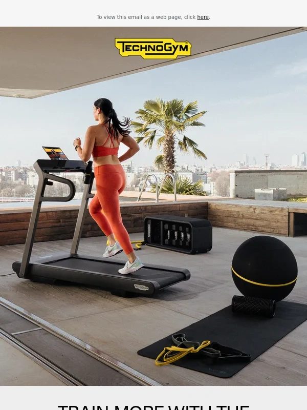 Technogym - Get that home gym you’ve always wanted