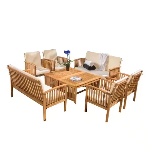 Noble House Tucson 8 Piece Outdoor Set