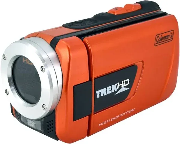 Coleman TrekHD CVW16HD Digital Camcorder - 3" LCD Screen - Full HD - Orange