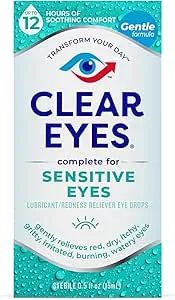 Clear Eyes Sensitive Eye Drops