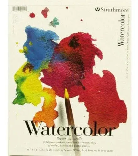 Strathmore Watercolor Paper Pad
