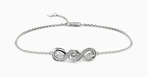 Angels Tears" Infinity Bracelet