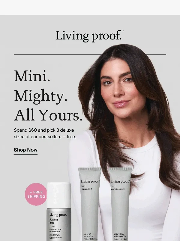 Living Proof - Choose 3 FREE gifts