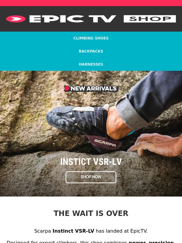 Epictv - New Arrivals: The Scarpa Instinct VSR-LV