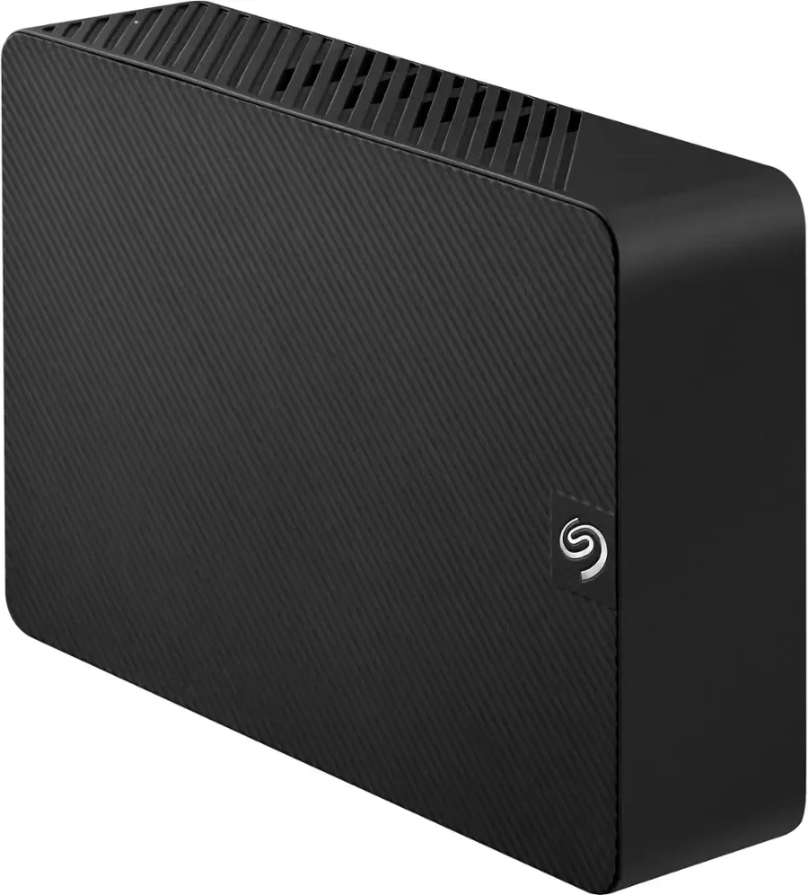 Seagate - Expansion 14TB External USB 3.0 Desktop Hard Drive with Rescue Data Recovery Services - Black $199