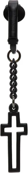 Dsquared2 Men's Cross Pendant Earrings