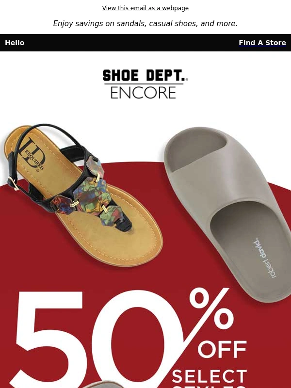 SHOE SHOW - Over 400+ items including Red Dot on sale! ??
