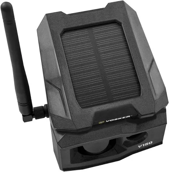 Vosker V150 Solar-Powered LTE Cellular Outdoor Security Camera