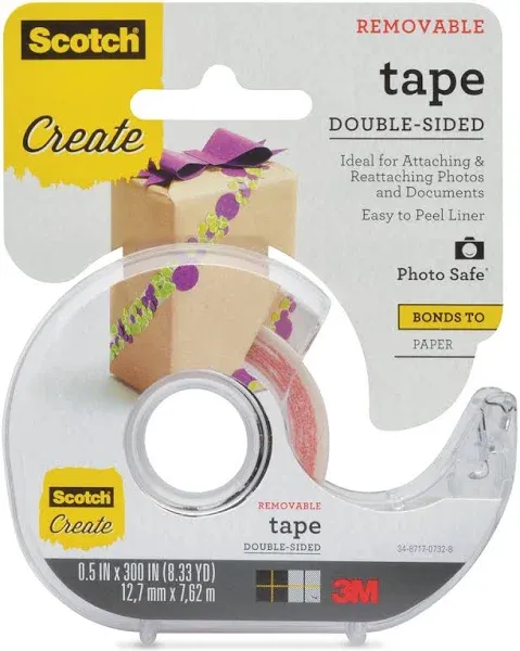 Scotch Double Sided Removable Scrapbooking Tape