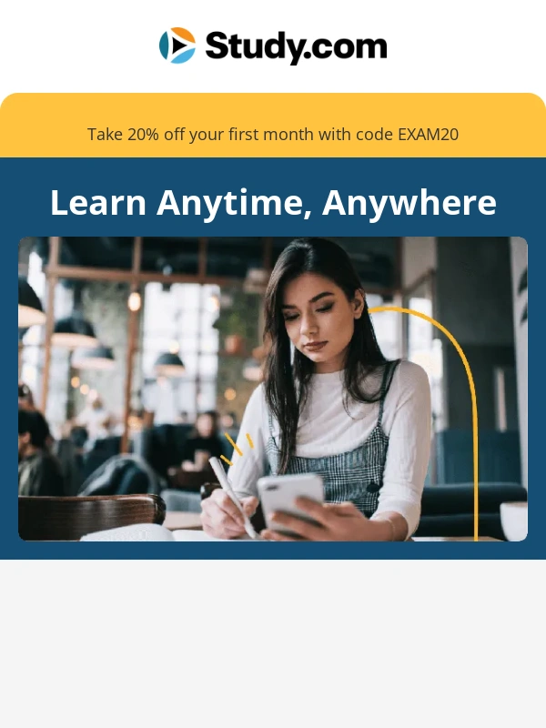 Study.com - SAVE 20% on Exam Prep ?