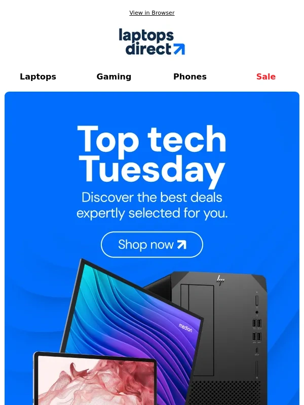 Laptops Direct - Tech Tuesday: The Best Deals with Free Delivery ?