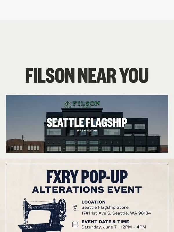 Filson - Summer Excursions: Backpacks