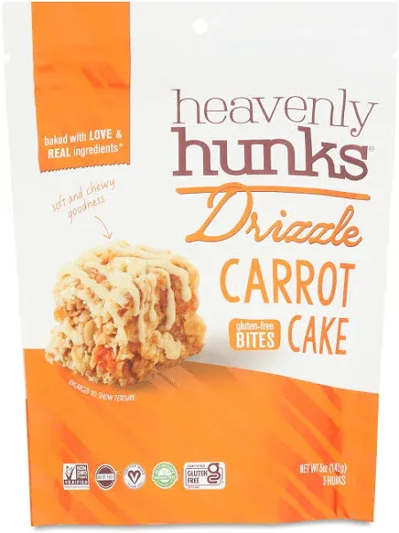 Heavenly Hunks Carrot Cake Drizzle