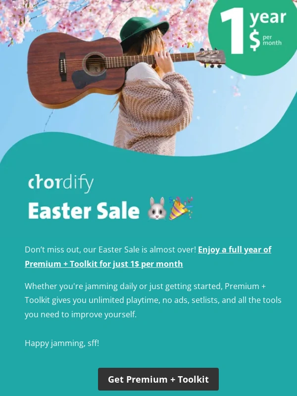 Chordify - ⏰ Last chance!