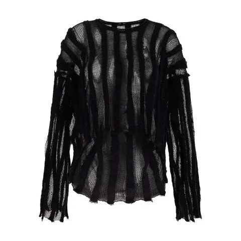 UMA WANG Cotton Sheer Knitwear