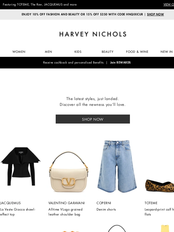 Harvey Nichols - Welcome our new arrivals