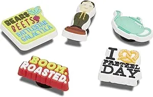 Crocs - Jibbitz Office Shoe 5-Pack, Unisex-Adult, Charms