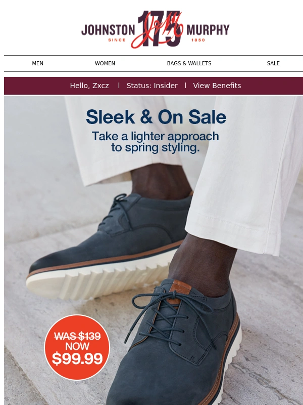 Johnston and Murphy - SALE: Bestseller Under $100