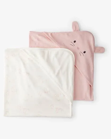 Carter's Baby Girls Hooded Towels