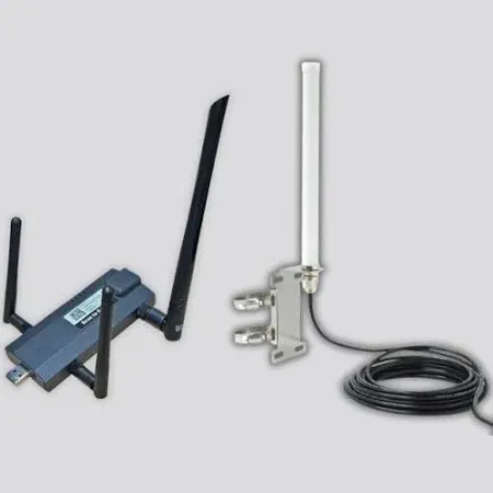 Alfa Network WiFi CampPro 3 Dual-Band WiFi 5 2.4 or 5 GHz WiFi/ Internet Range Extender Kit