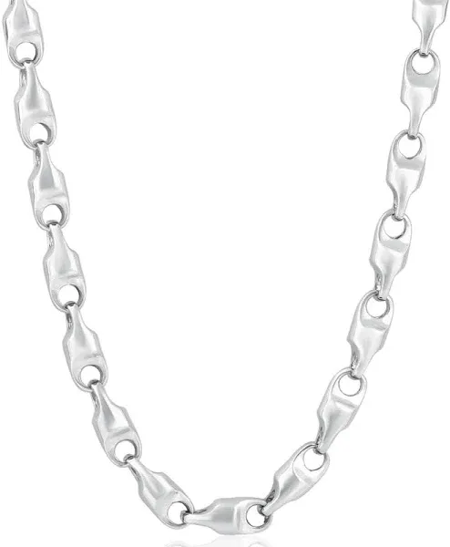 22" Heavy Link Chain Necklace