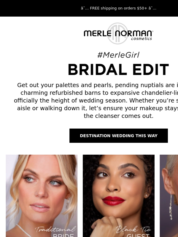 Merle Norman - Your Guide to Wedding Season