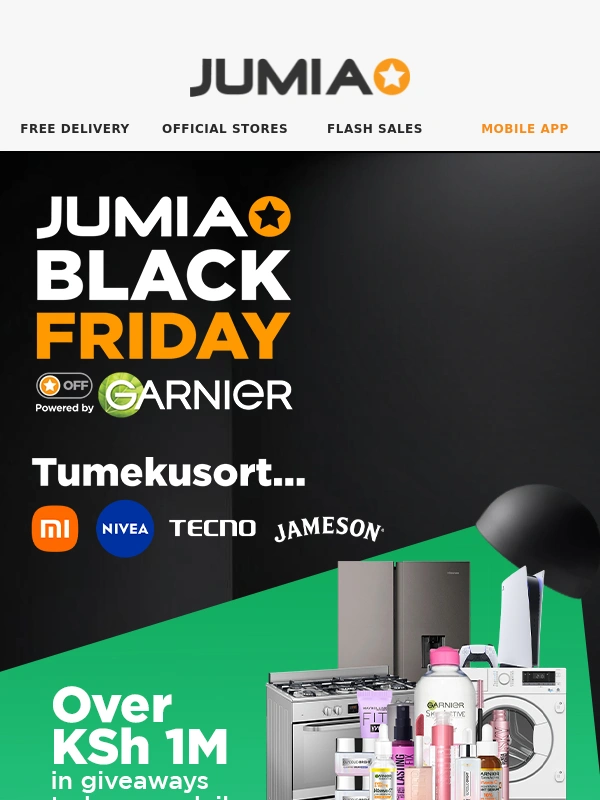 Jumia Kenya - Shop Loreal and stand a chance to win Vouchers and appliances?