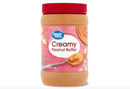 Great Value Creamy Peanut Butter, 40 oz