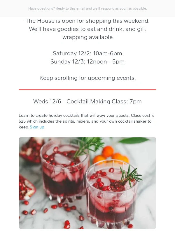 Sign Up Genius - Open Shopping Hours This Week