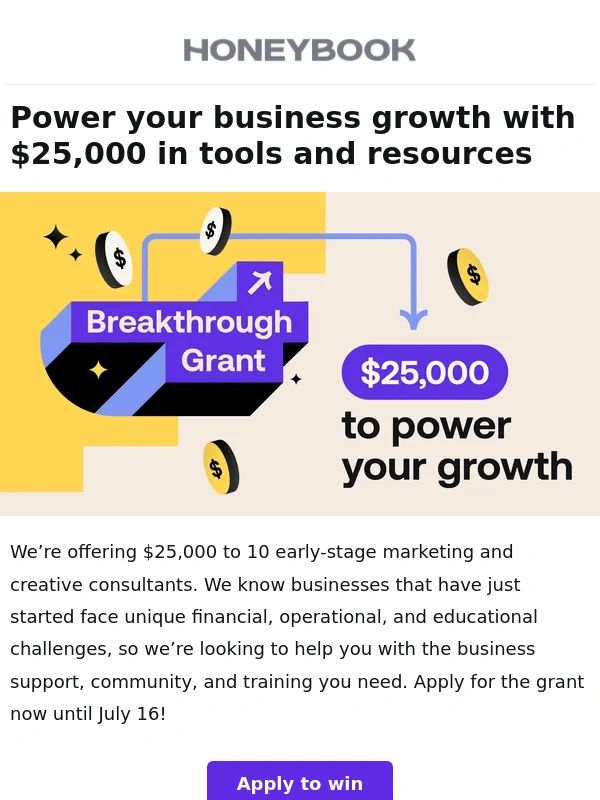 HoneyBook - This opportunity demands your attention ?