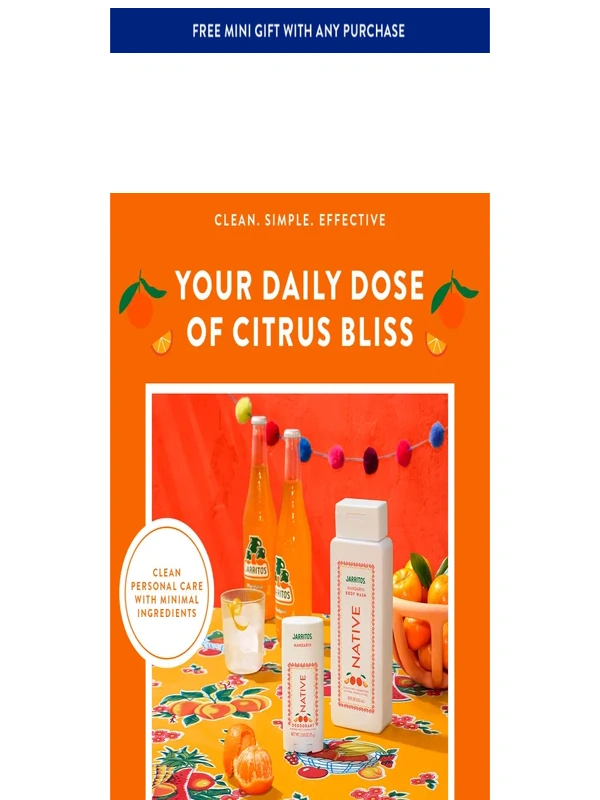Native Deodorant - A Burst of Citrus You’ll Love ?