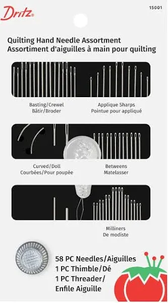 Dritz Quilters Hand Needle Assortment