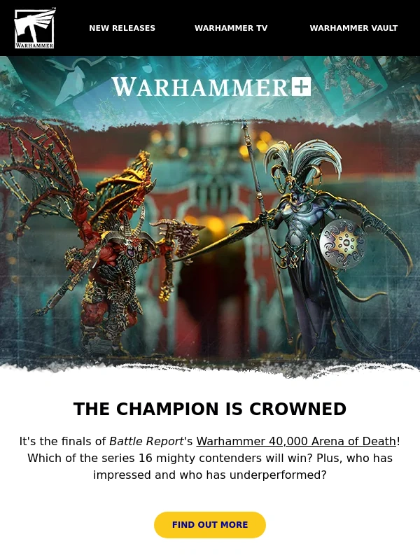 Games Workshop - A Huge Giveaway and New Warhammer+ Shows