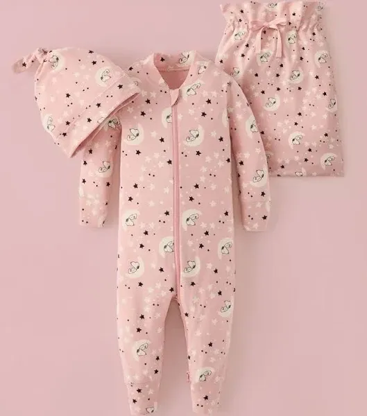 Hanna Andersson 2-Piece Layette Peanuts Gift Set Snoopy Layette