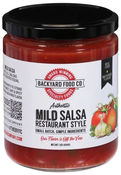 The Backyard Food Company Mild Salsa