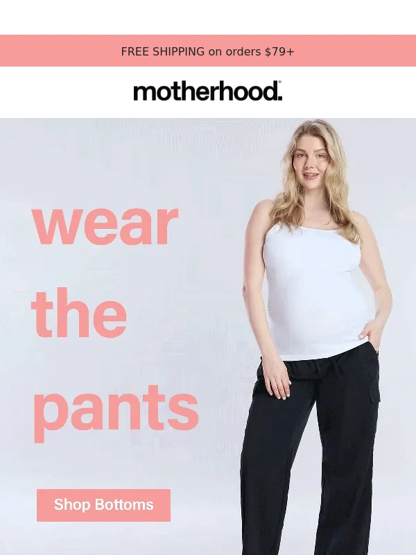 Motherhood - Our best-selling maternity pants