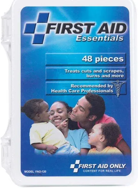 First Aid Only 48 Piece First Aid Kit FAO-120