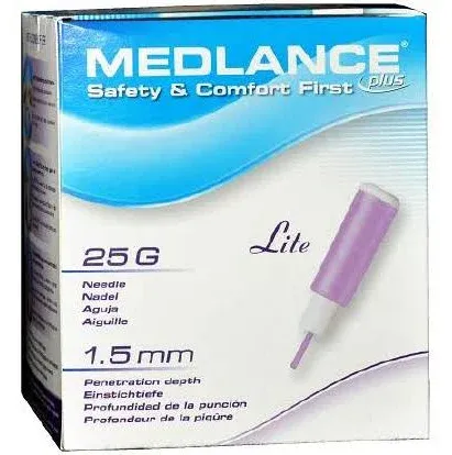 Cambridge Sensors USA Medlance Lancet Fixed Depth Lancet Needle