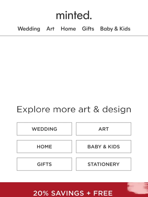 Minted - Just in: 15% off grad announcements