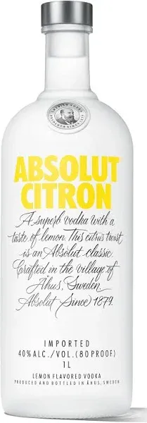 Absolut Citron Vodka