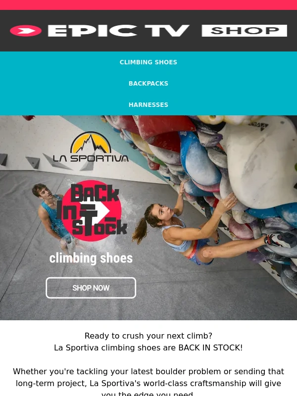 Epictv - Back in Stock: La Sportiva Favourites Just Arrived!